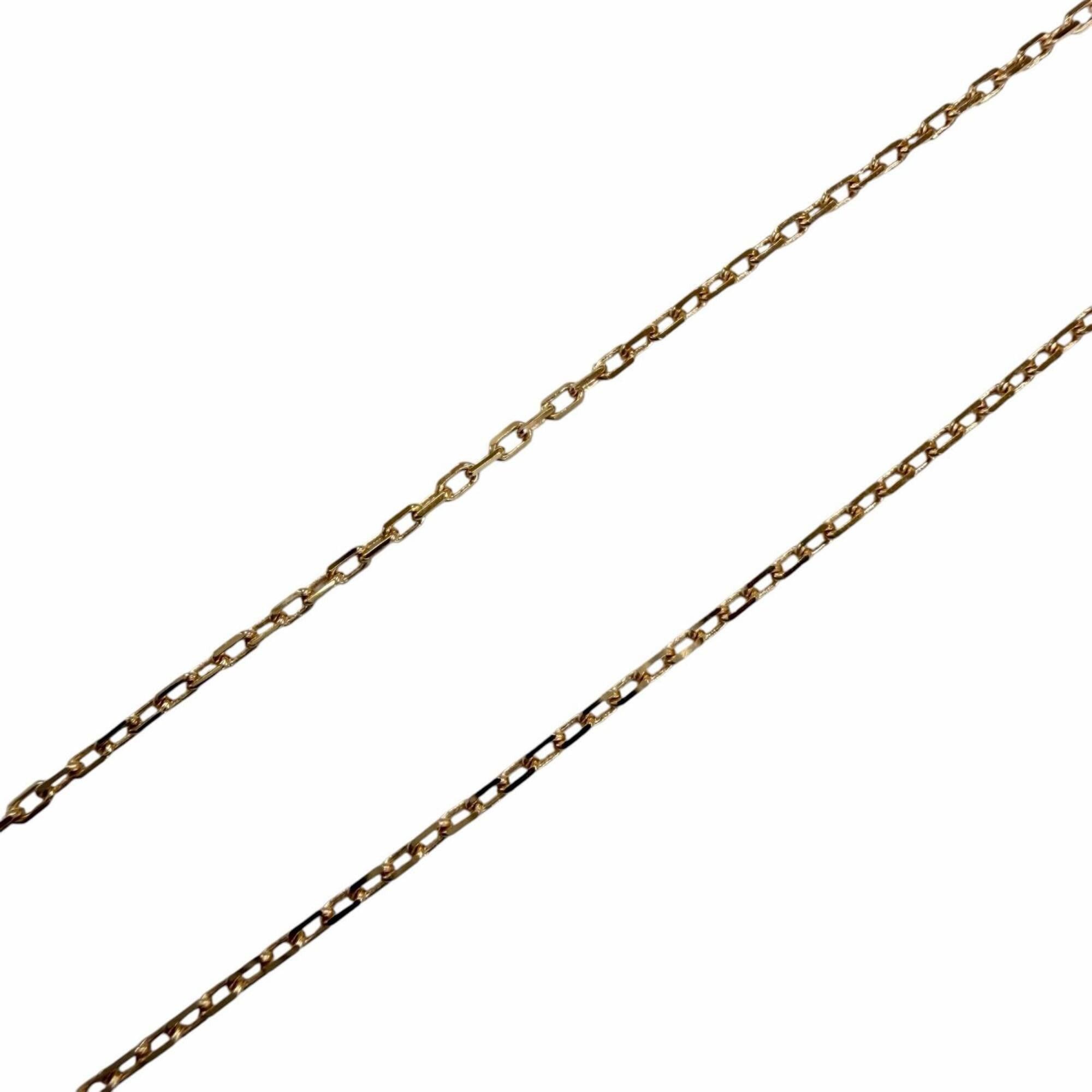 Cartier Cartier Damour SM Small 750 (PG) Diamond 0.09ct Brilliant Cut Necklace Pink Gold Weight 2.79g Women's Size ONE SIZE - 5 Thumbnail