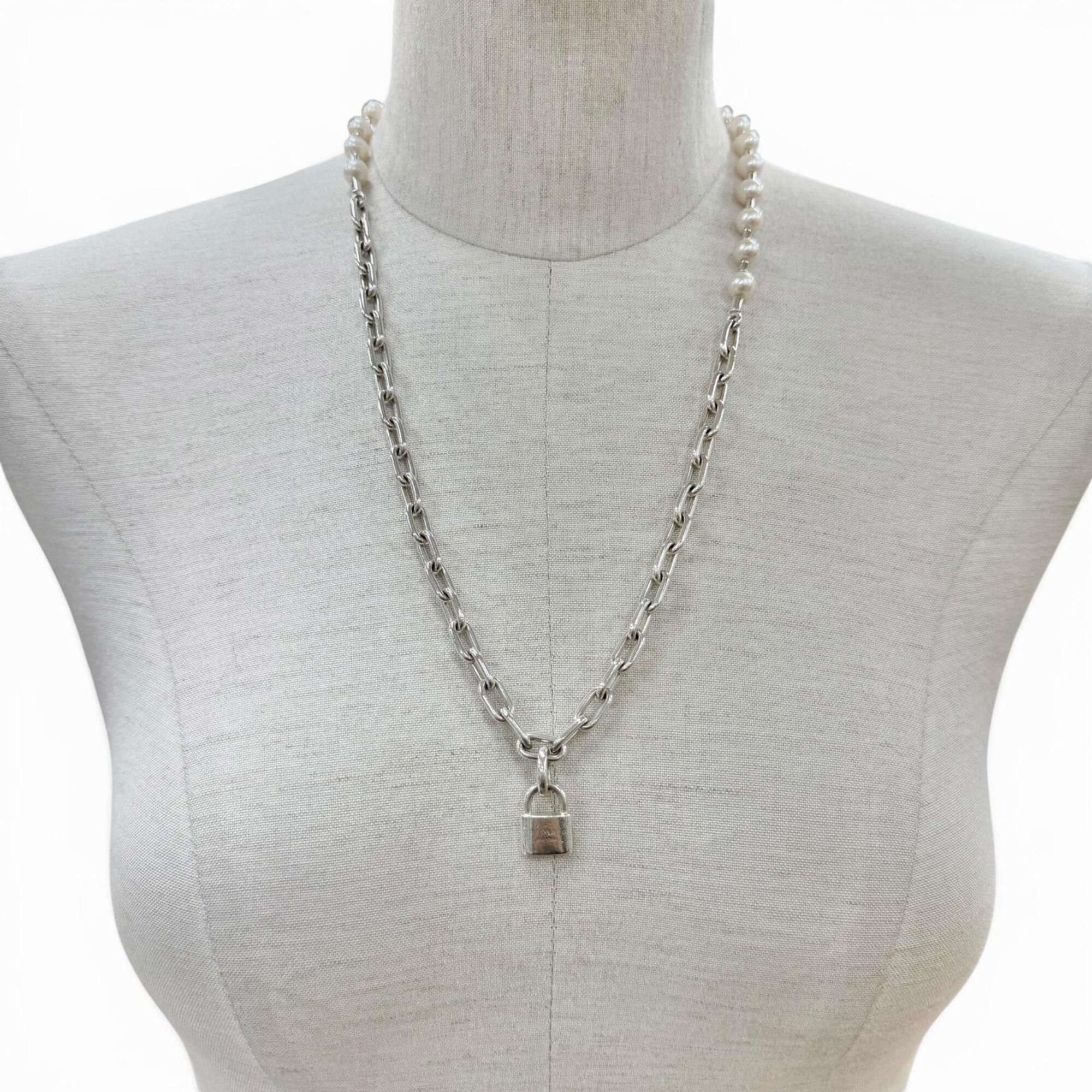 Tiffany & Co. TIFFANY&Co. Tiffany HardWear Pearl Rock AG925 Necklace Bracelet 2-Way Silver Made in Italy Weight 49.19g Women's Comes with Box Size ONE SIZE - 8 Thumbnail