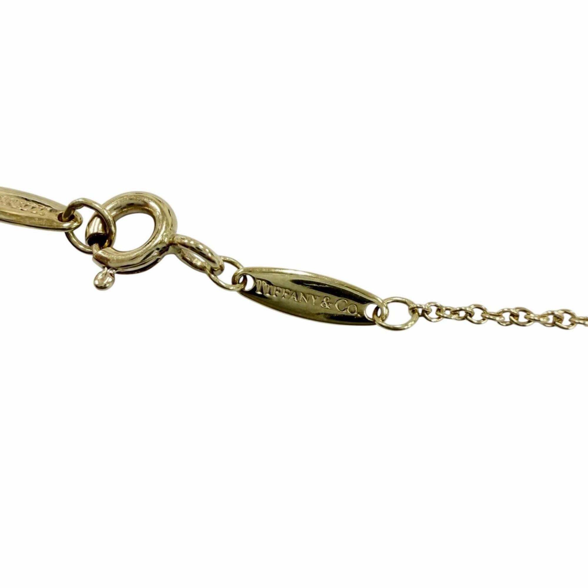 Tiffany & Co. TIFFANY&Co. Tiffany & Co. Elsa Peretti Diamond by the Yard Single Pendant AU750 (YG) 0.17ct Necklace Yellow Gold Weight 2.0g Women's Size ONE SIZE - 8 Thumbnail