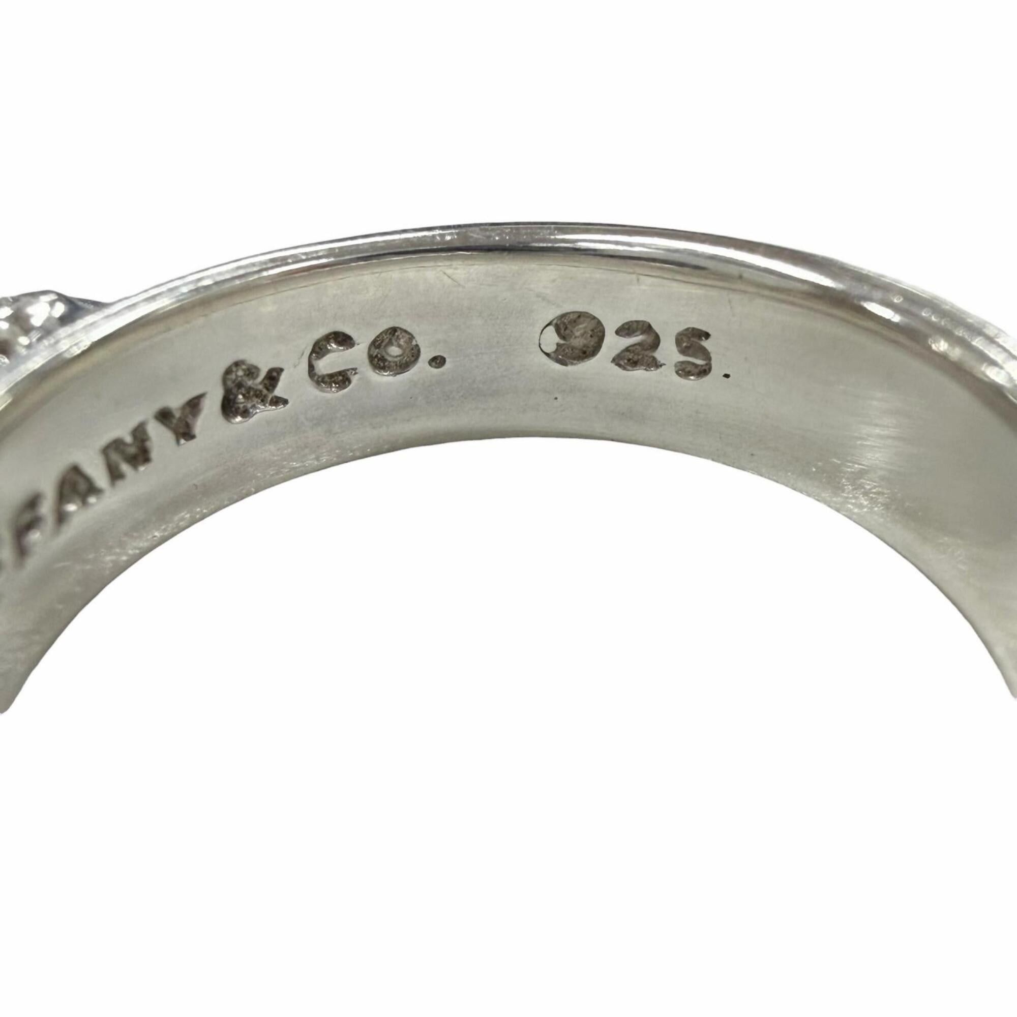 Tiffany & Co. TIFFANY&Co. Tiffany 925 Onyx Ring, Silver, Black, Men's & Women's Accessory Size ONE SIZE - 7 Thumbnail