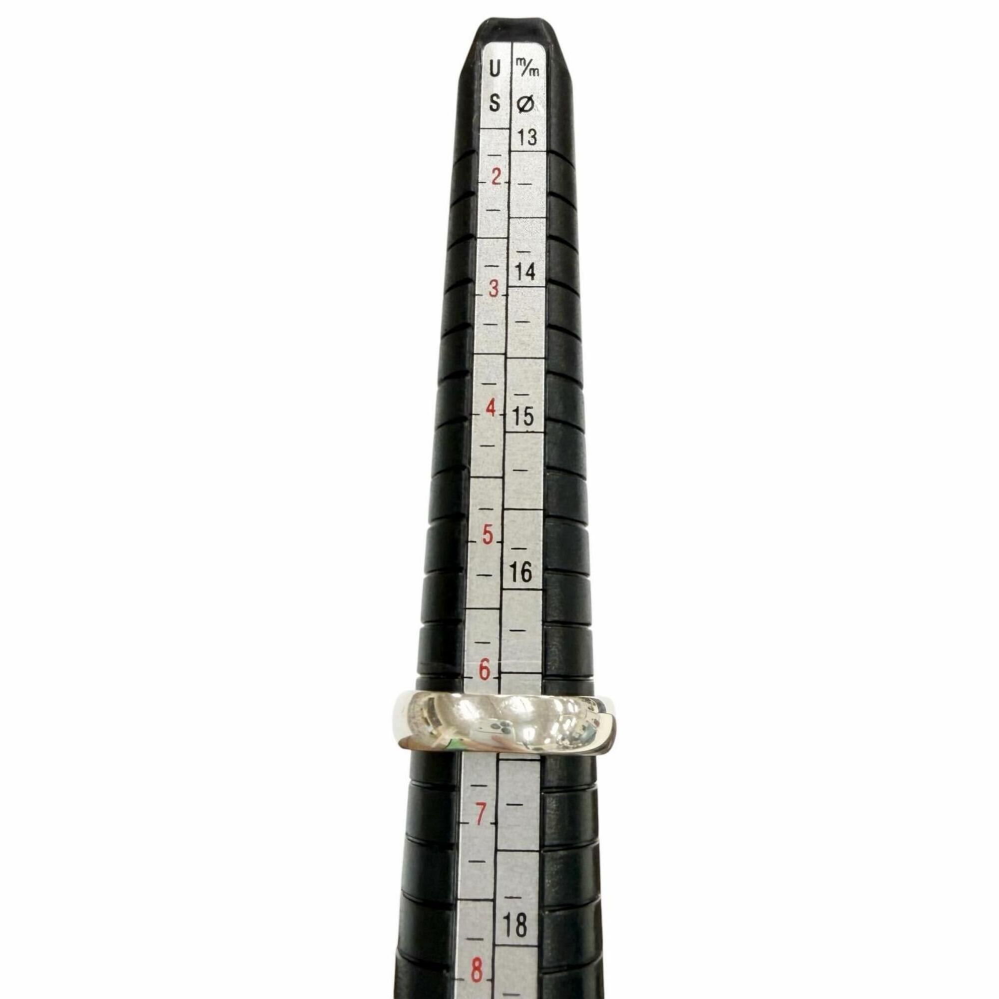 Tiffany & Co. TIFFANY&Co. Tiffany 925 Onyx Ring, Silver, Black, Men's & Women's Accessory Size ONE SIZE - 9 Thumbnail