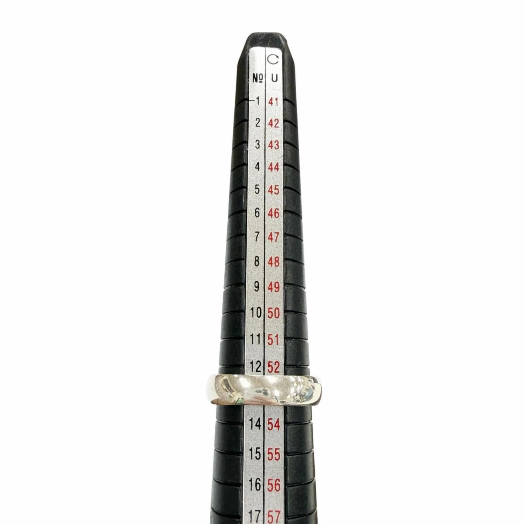 Tiffany & Co. TIFFANY&Co. Tiffany 925 Onyx Ring, Silver, Black, Men's & Women's Accessory Size ONE SIZE - 8 Thumbnail