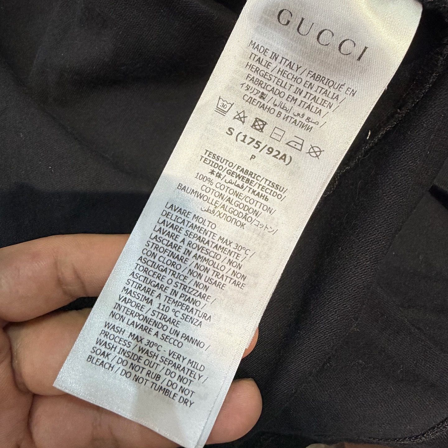 Gucci Gucci Dragon Logo T-Shirt Size S Size US S / EU 44-46 / 1 - 4 Thumbnail