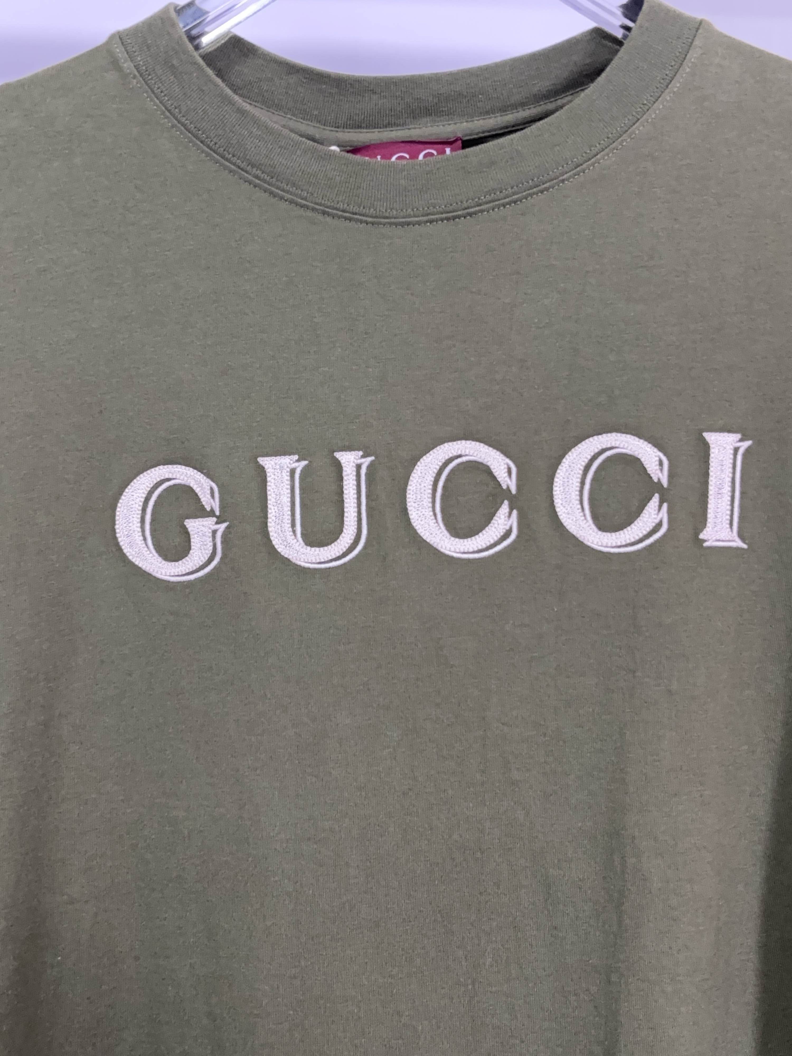 Gucci Gucci Logo Short Sleeve T-Shirt Size XL Size US XL / EU 56 / 4 - 6 Thumbnail