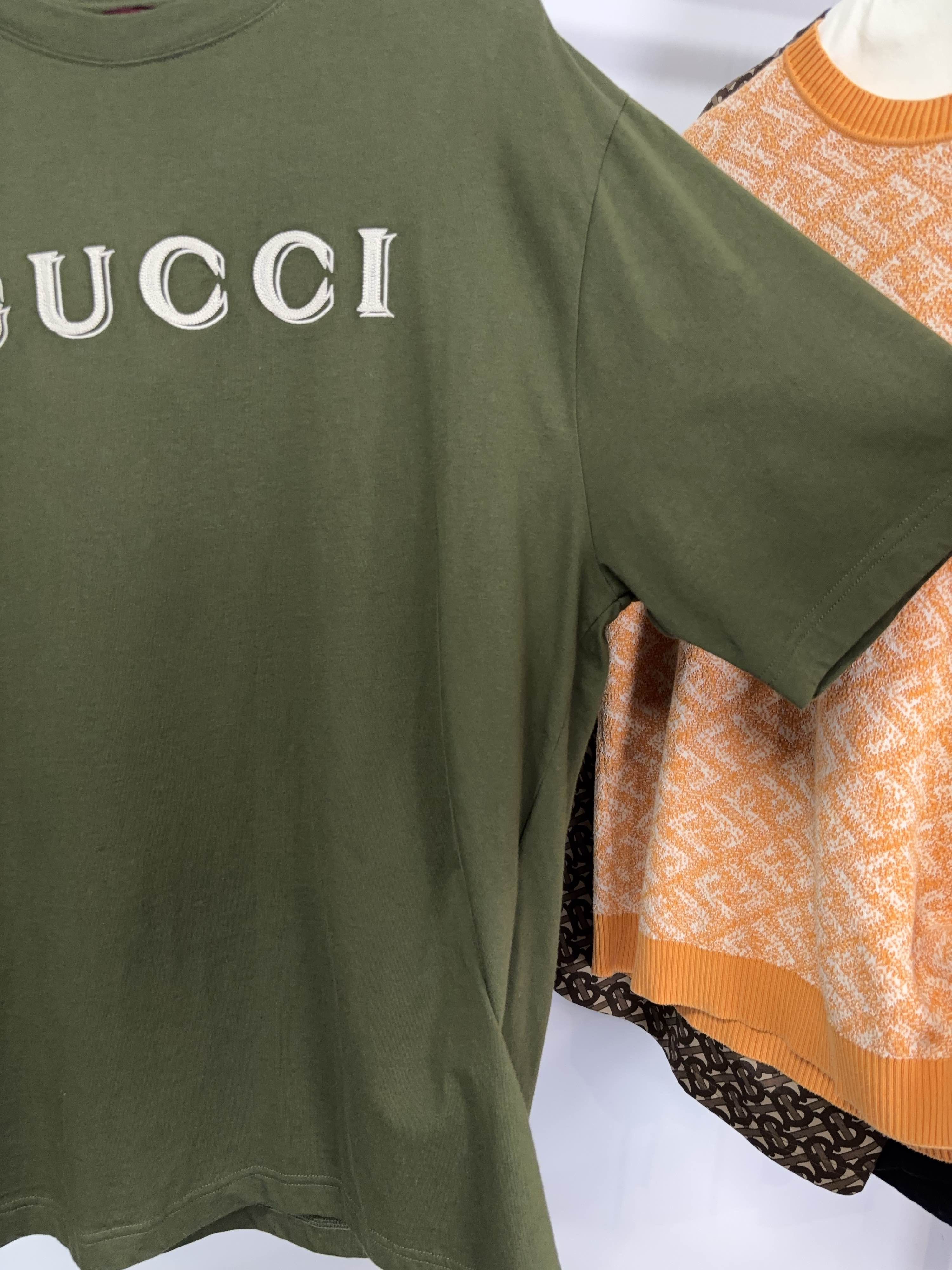 Gucci Gucci Logo Short Sleeve T-Shirt Size XL Size US XL / EU 56 / 4 - 8 Thumbnail