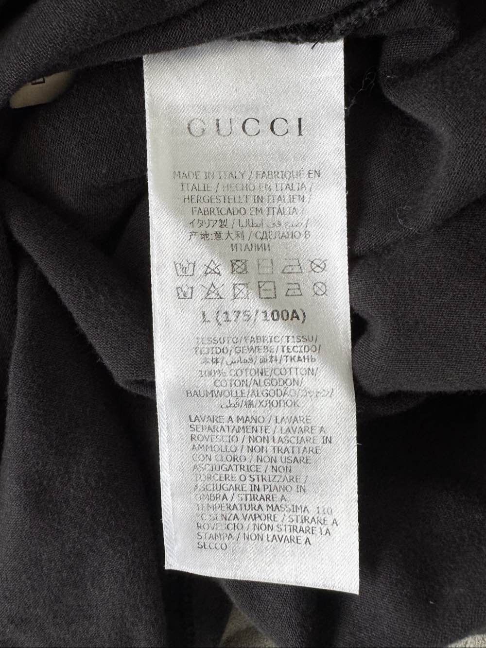 Gucci Gucci Blade Print T-Shirt Size L Size US L / EU 52-54 / 3 - 4 Thumbnail