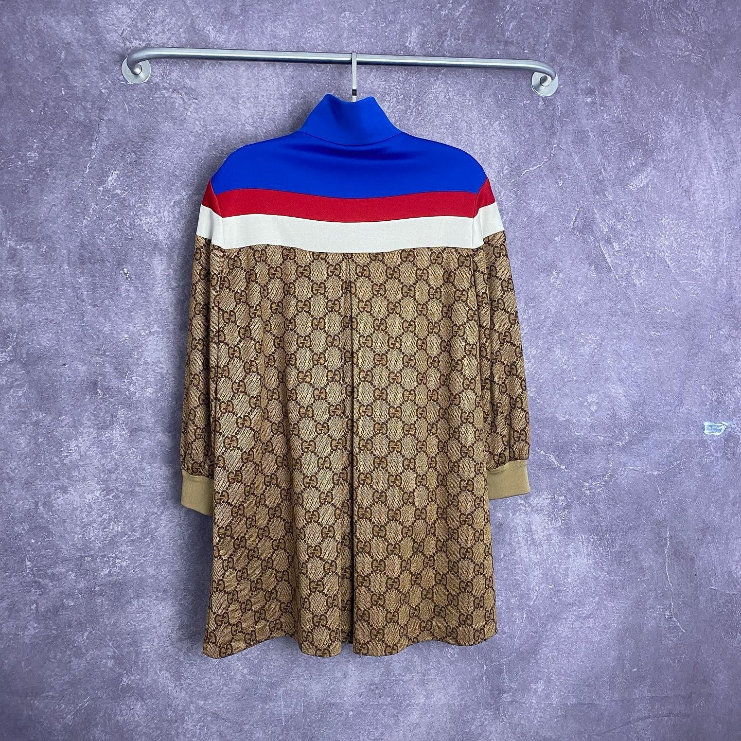 Gucci Gucci Monogram Colorblock Mini Dress Size M Size M / US 6-8 / IT 42-44 - 2 Thumbnail
