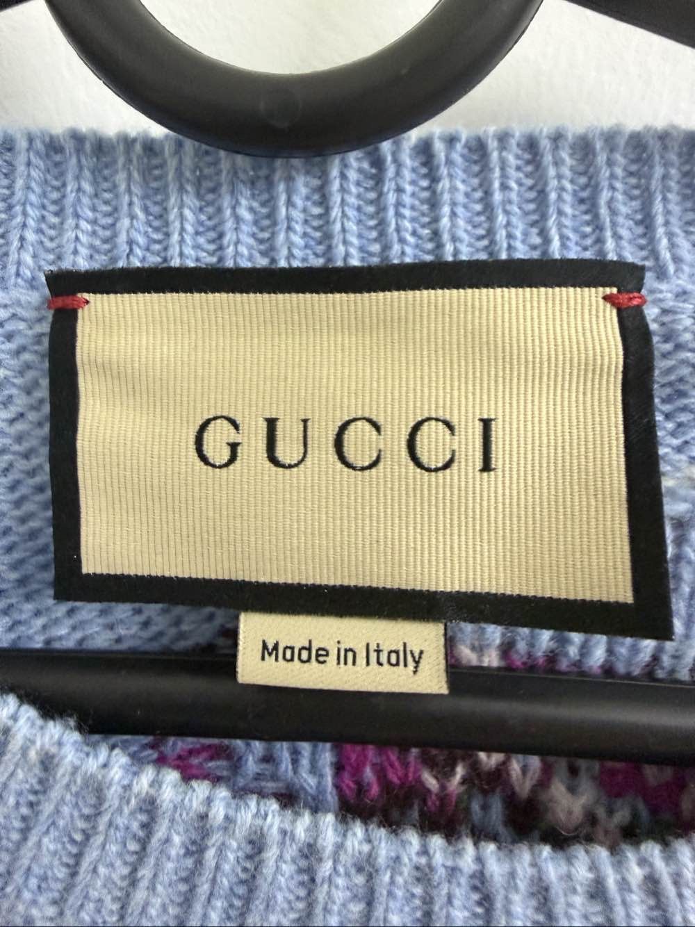 Gucci Gucci Floral Knit Wool Sweater Size L Size L / US 10 / IT 46 - 3 Thumbnail