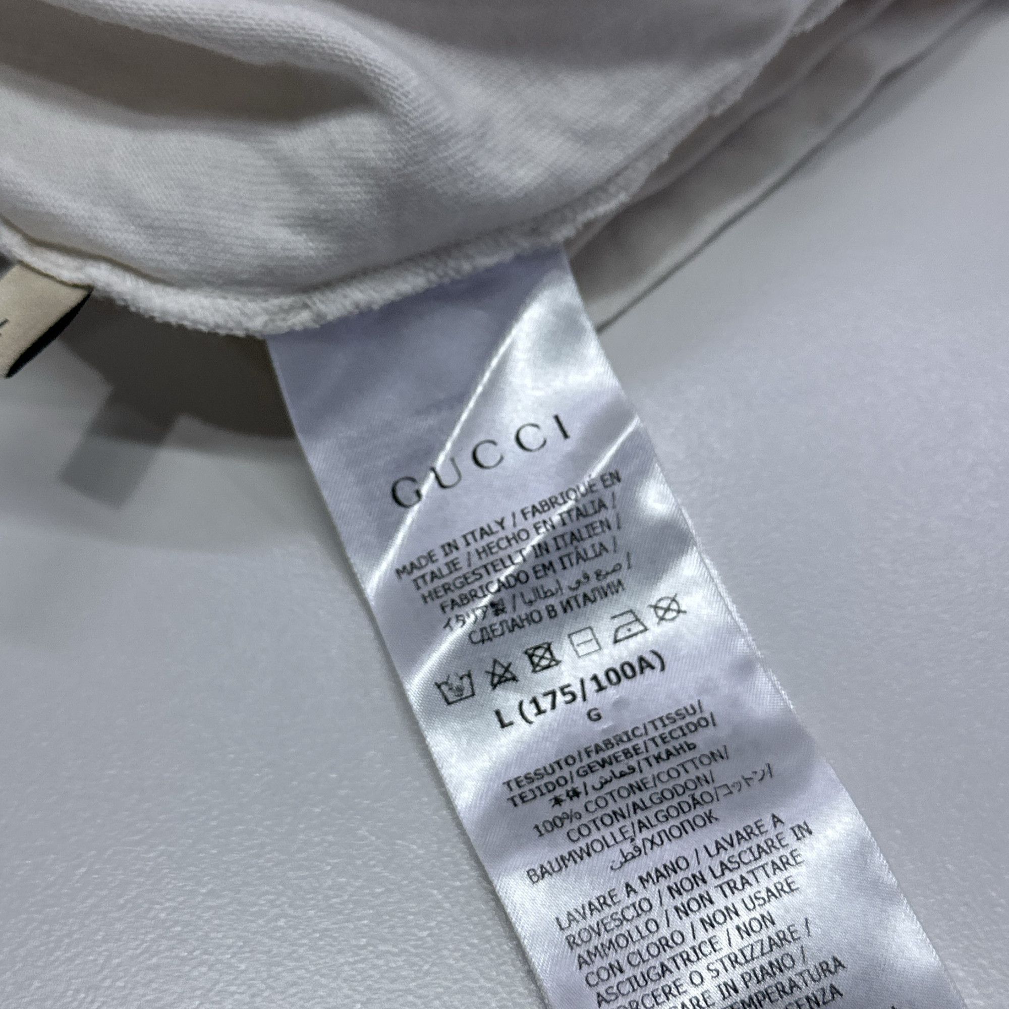 Gucci Gucci Interlocking G Stripe T-Shirt US L Size US L / EU 52-54 / 3 - 5 Thumbnail