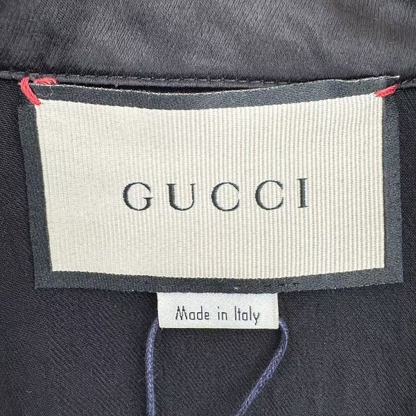 Gucci Gucci Logo Tape Acetate Shirt Size M Size US M / EU 48-50 / 2 - 3 Thumbnail