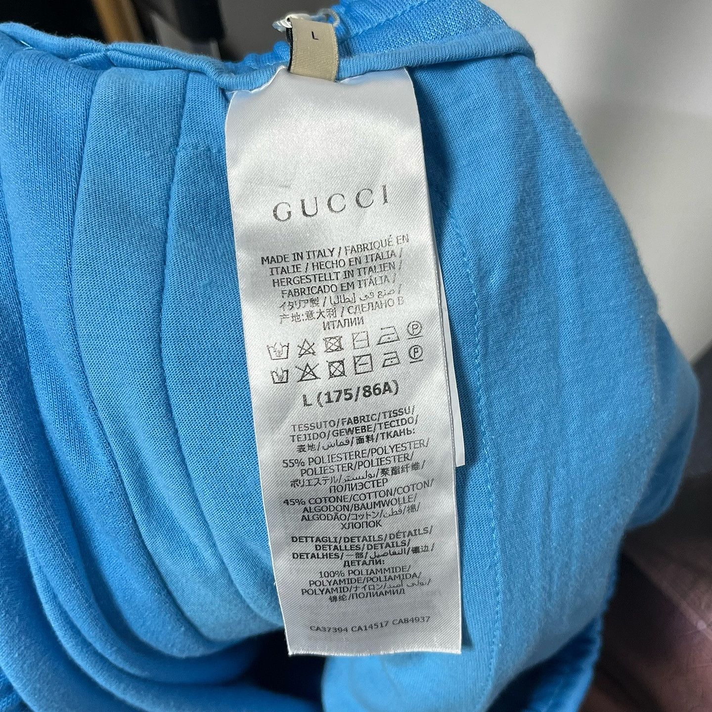 Gucci Gucci Striped Logo Sweatshorts Blue Size L Size US 32 / EU 48 - 4 Thumbnail