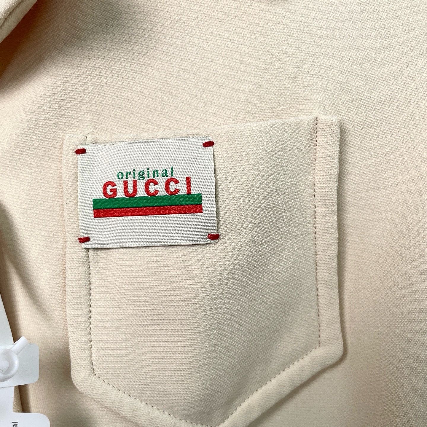 Gucci Gucci Silk Wool Logo Patch Jacket Size 40 Size S / US 4 / IT 40 - 5 Thumbnail