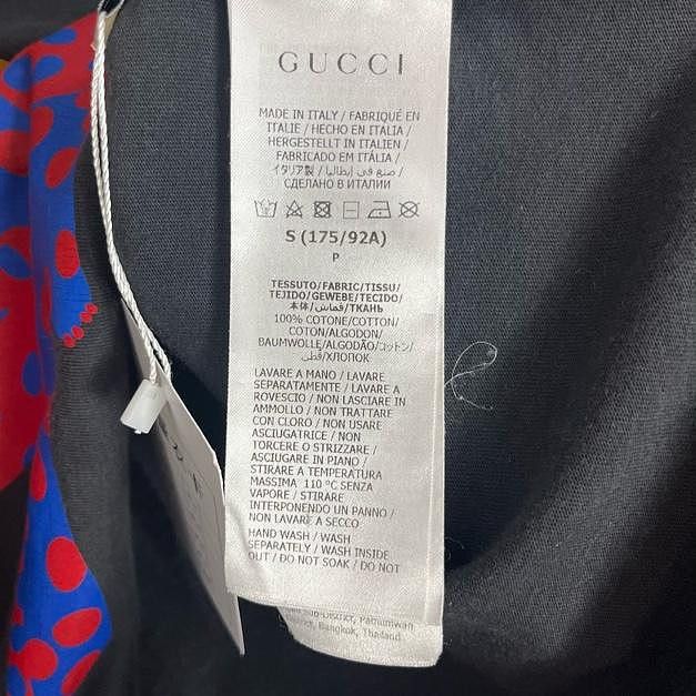 Gucci Gucci Lovers Pleasure Club Logo T-Shirt Black Size M Size US M / EU 48-50 / 2 - 4 Thumbnail