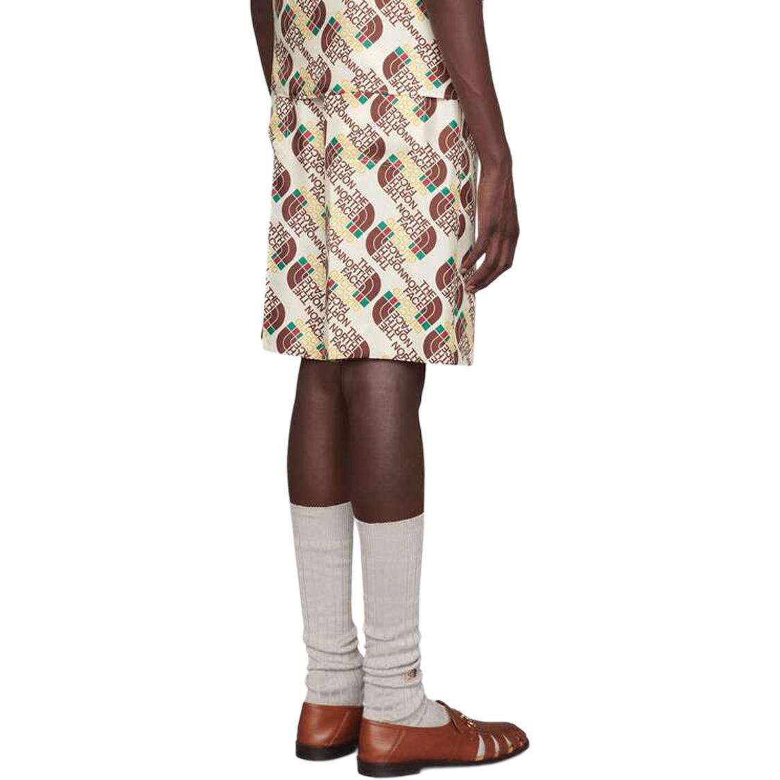 Gucci Gucci x The North Face Logo Print Shorts Size 52 Size US 36 / EU 52 - 7 Thumbnail