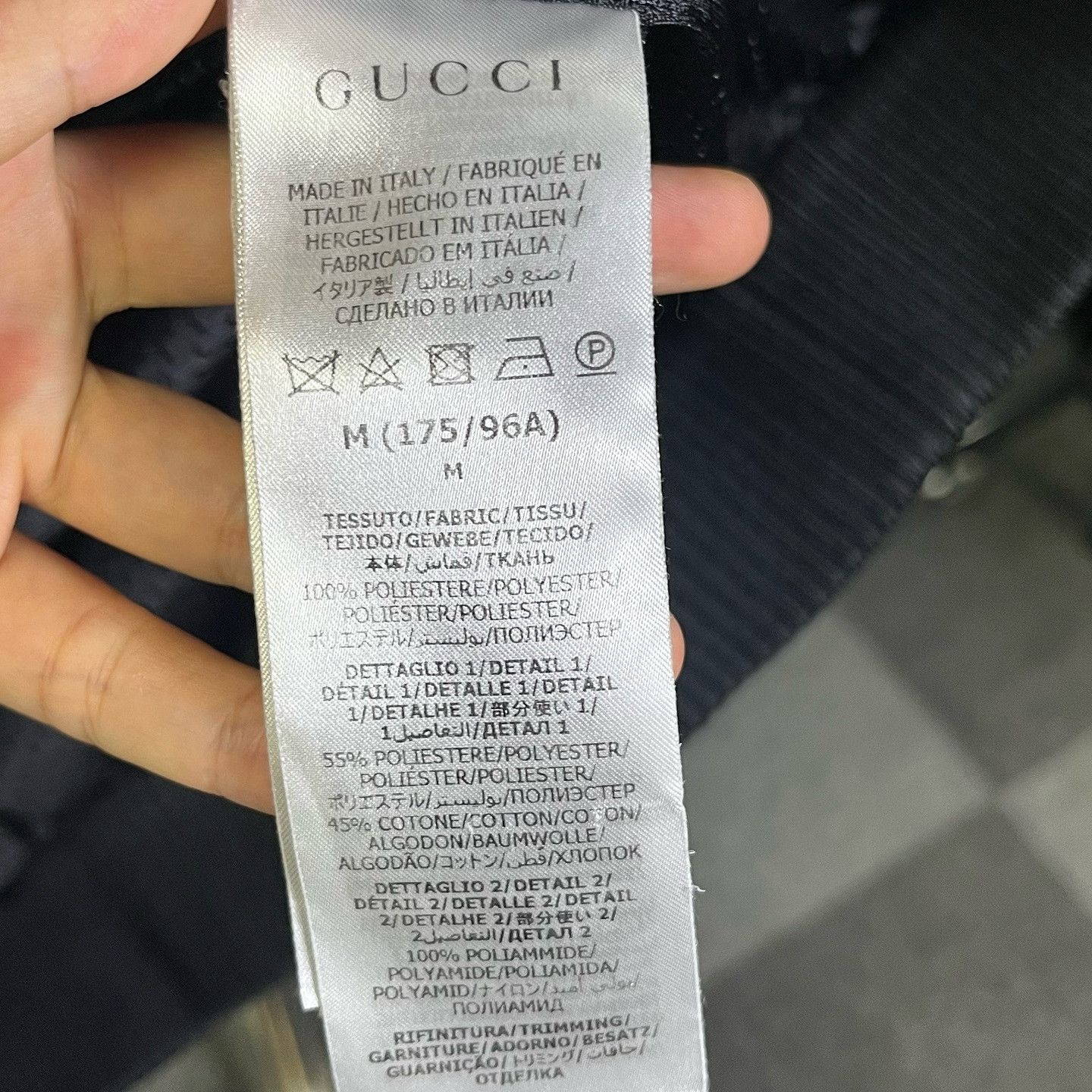 Gucci Gucci Monogram Knit Zip Jacket Size M Size US M / EU 48-50 / 2 - 4 Thumbnail