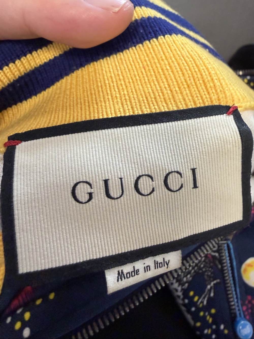 Gucci Gucci Space Print Track Jacket Size M Size US M / EU 48-50 / 2 - 3 Thumbnail