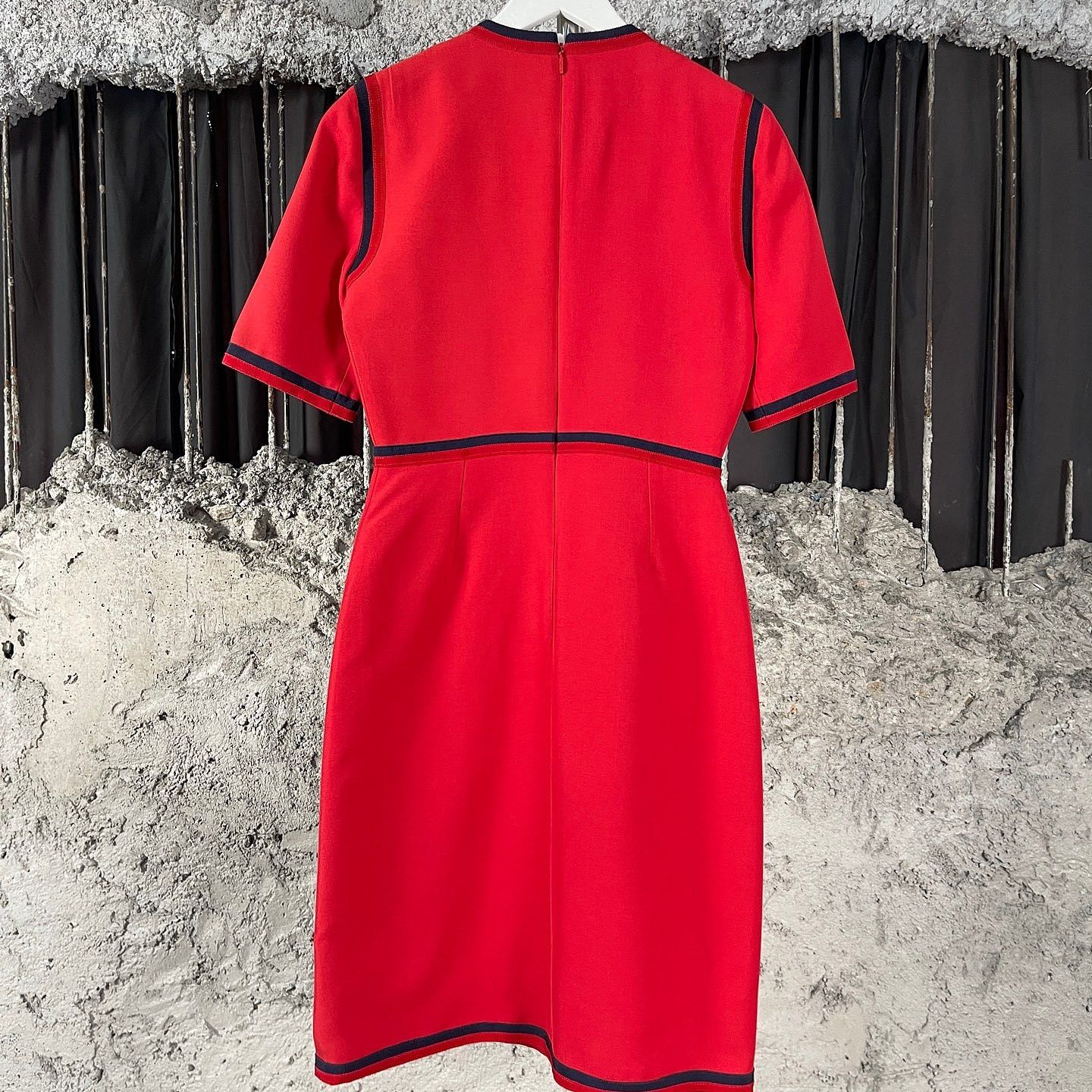 Gucci Gucci Striped Trim Midi Dress IT 38 Size XS / US 0-2 / IT 36-38 - 2 Thumbnail