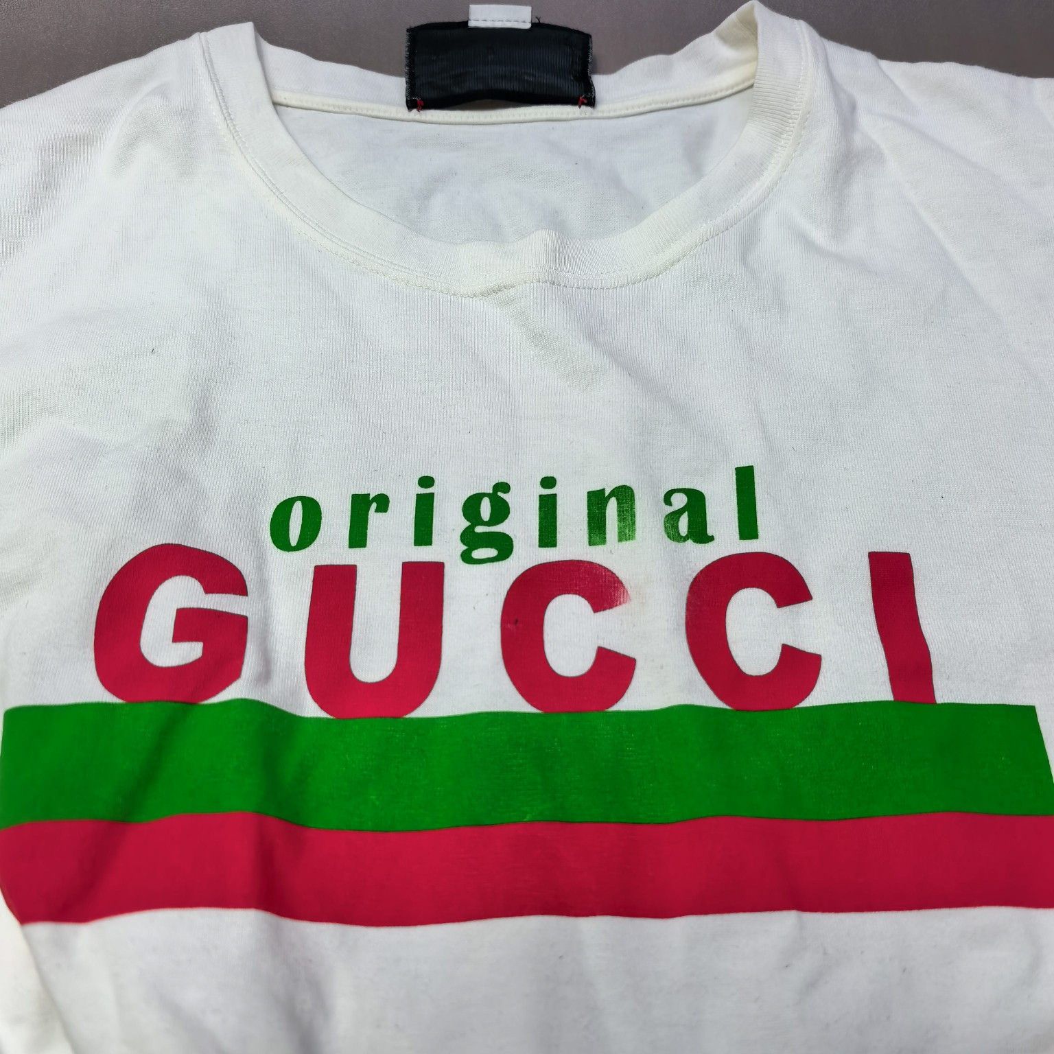 Gucci Gucci Original Logo T-Shirt Size M Size US M / EU 48-50 / 2 - 7 Thumbnail