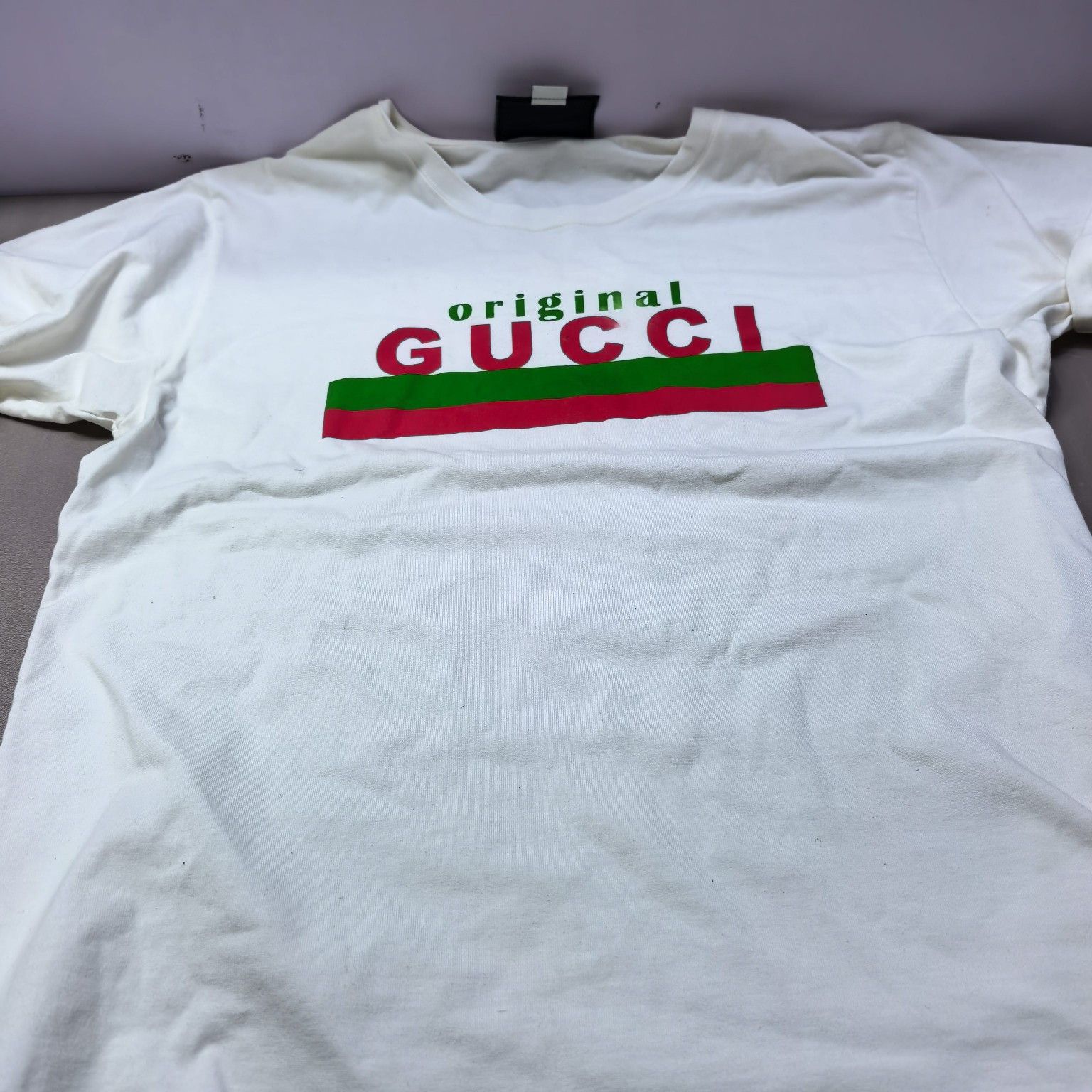 Gucci Gucci Original Logo T-Shirt Size M Size US M / EU 48-50 / 2 - 11 Thumbnail
