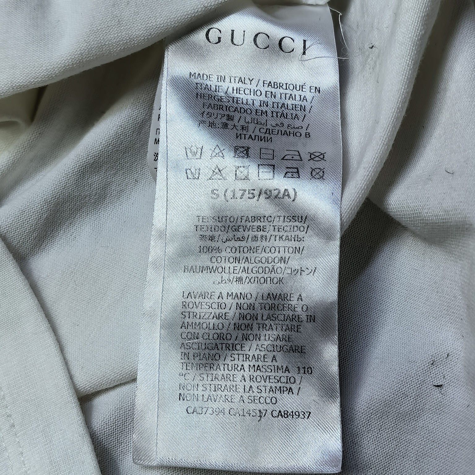 Gucci Gucci Original Logo T-Shirt Size M Size US M / EU 48-50 / 2 - 3 Thumbnail