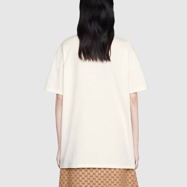 Gucci Gucci Star Print GG Logo T-Shirt Size XS Size XS / US 0-2 / IT 36-38 - 11 Thumbnail