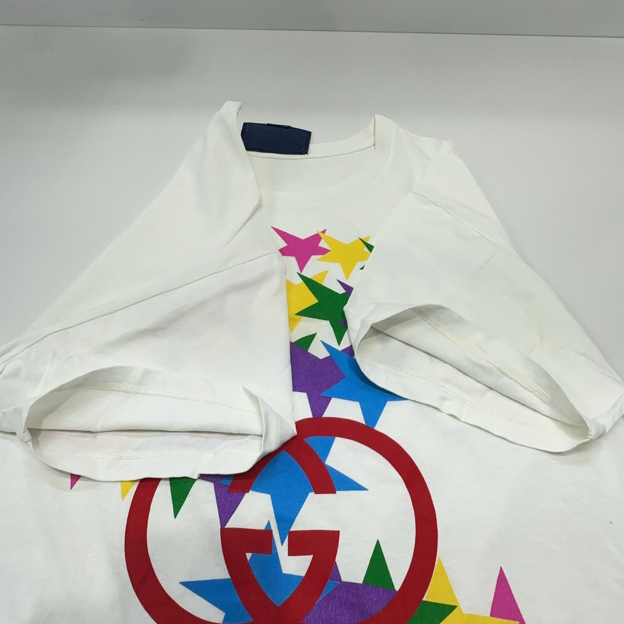 Gucci Gucci Star Print GG Logo T-Shirt Size XS Size XS / US 0-2 / IT 36-38 - 9 Thumbnail