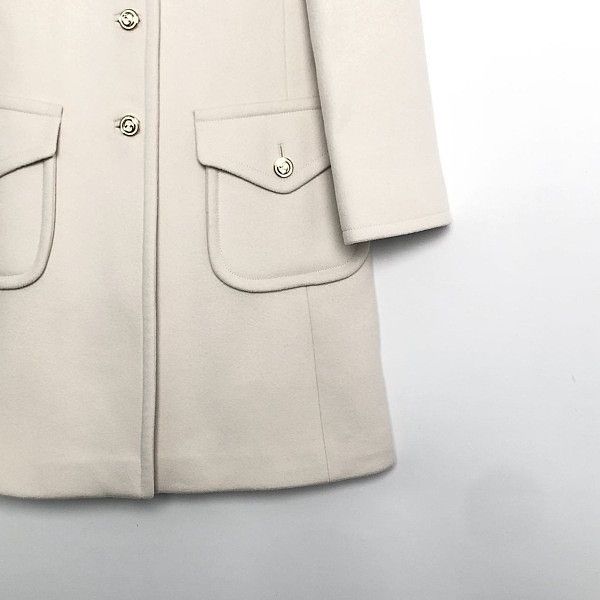 Gucci Gucci Wool Gold-Tone Button Coat Size 36 Size XS / US 0-2 / IT 36-38 - 7 Thumbnail