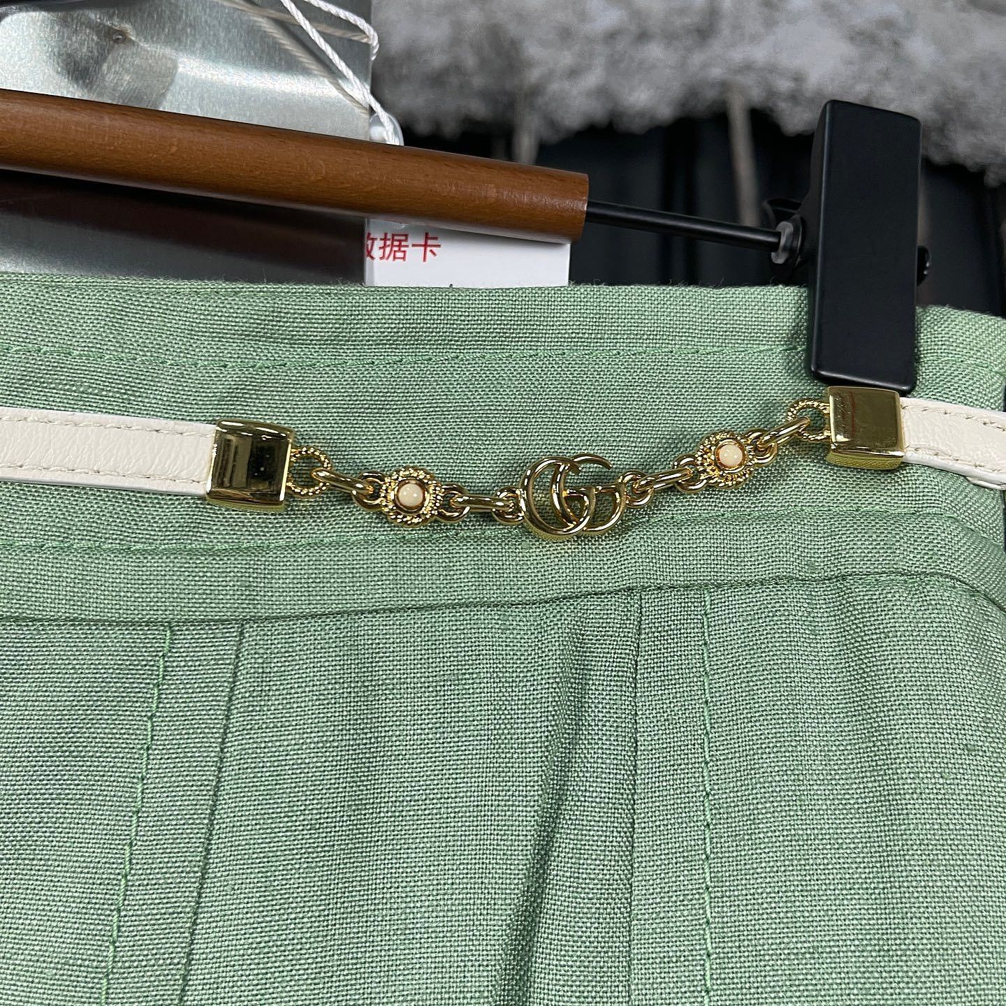 Gucci Gucci Green Pleated Midi Skirt Size 38 Size 26" / US 2 / IT 38 - 7 Thumbnail