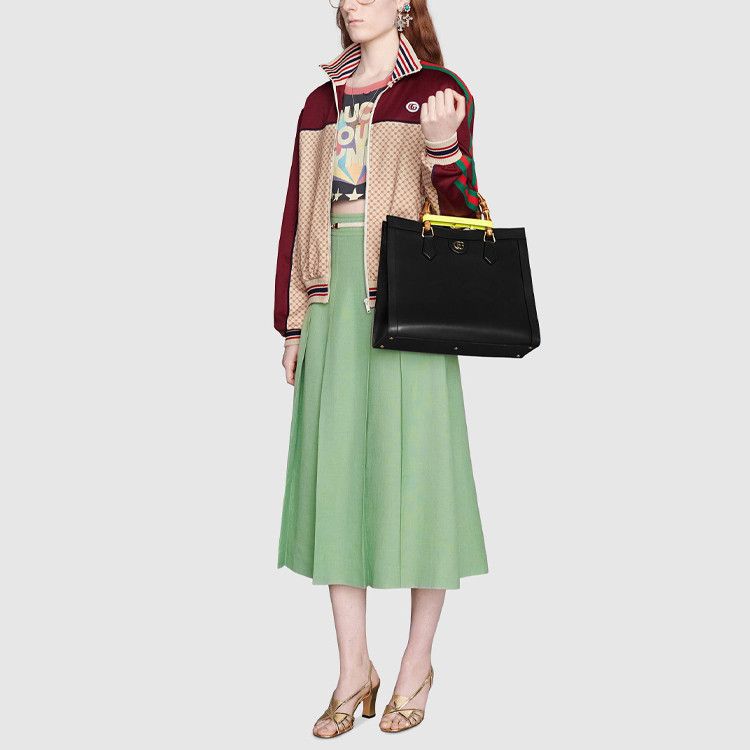 Gucci Gucci Green Pleated Midi Skirt Size 38 Size 26" / US 2 / IT 38 - 10 Thumbnail