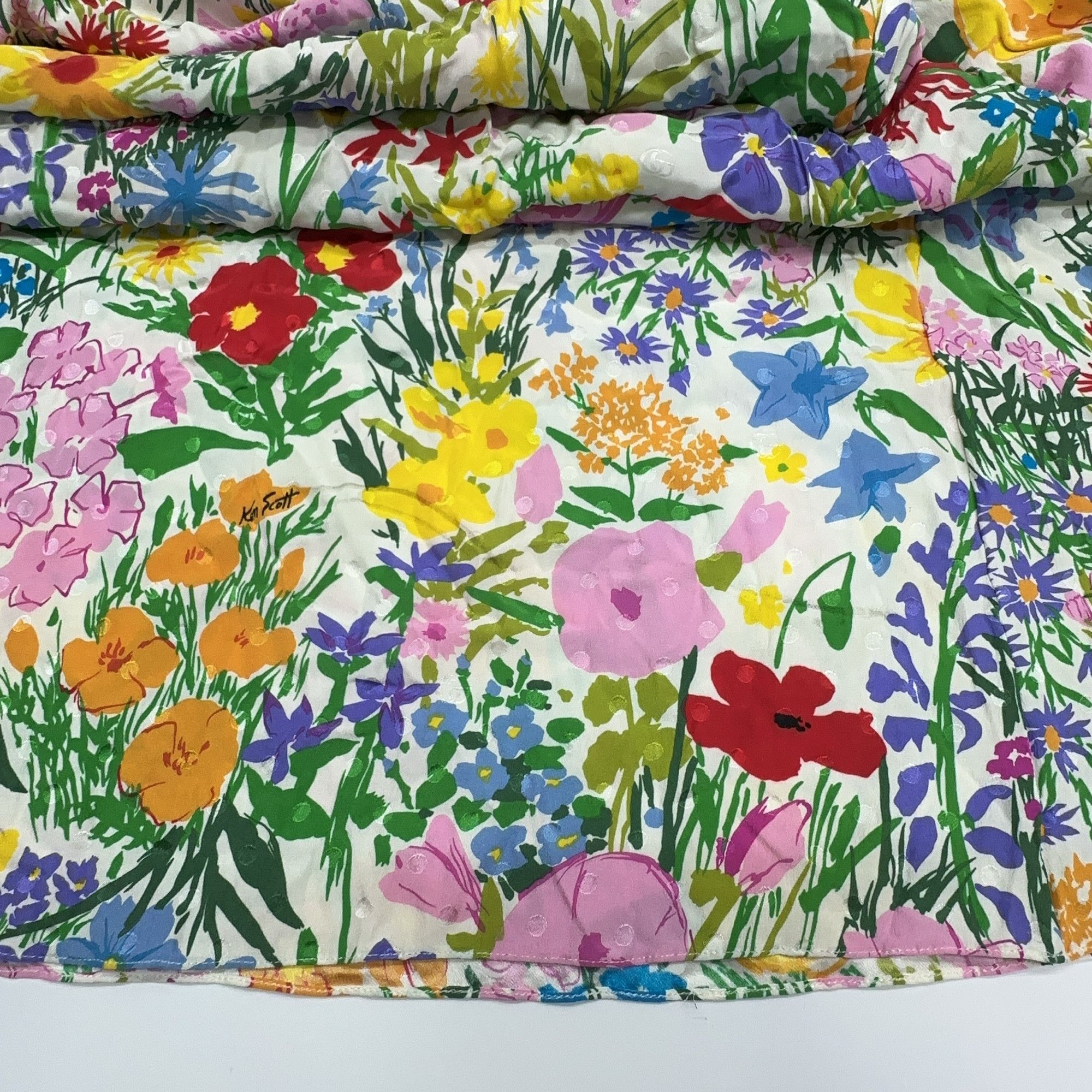 Gucci Gucci Ken Scott Floral Silk Midi Dress Size 40 Size S / US 4 / IT 40 - 11 Thumbnail