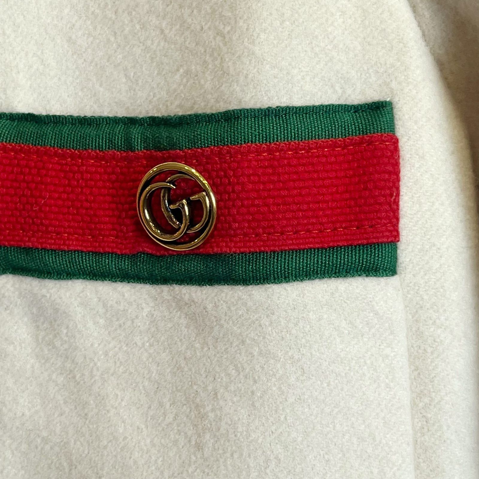 Gucci Gucci Web Trim Wool Coat Size 38 Size XS / US 0-2 / IT 36-38 - 7 Thumbnail