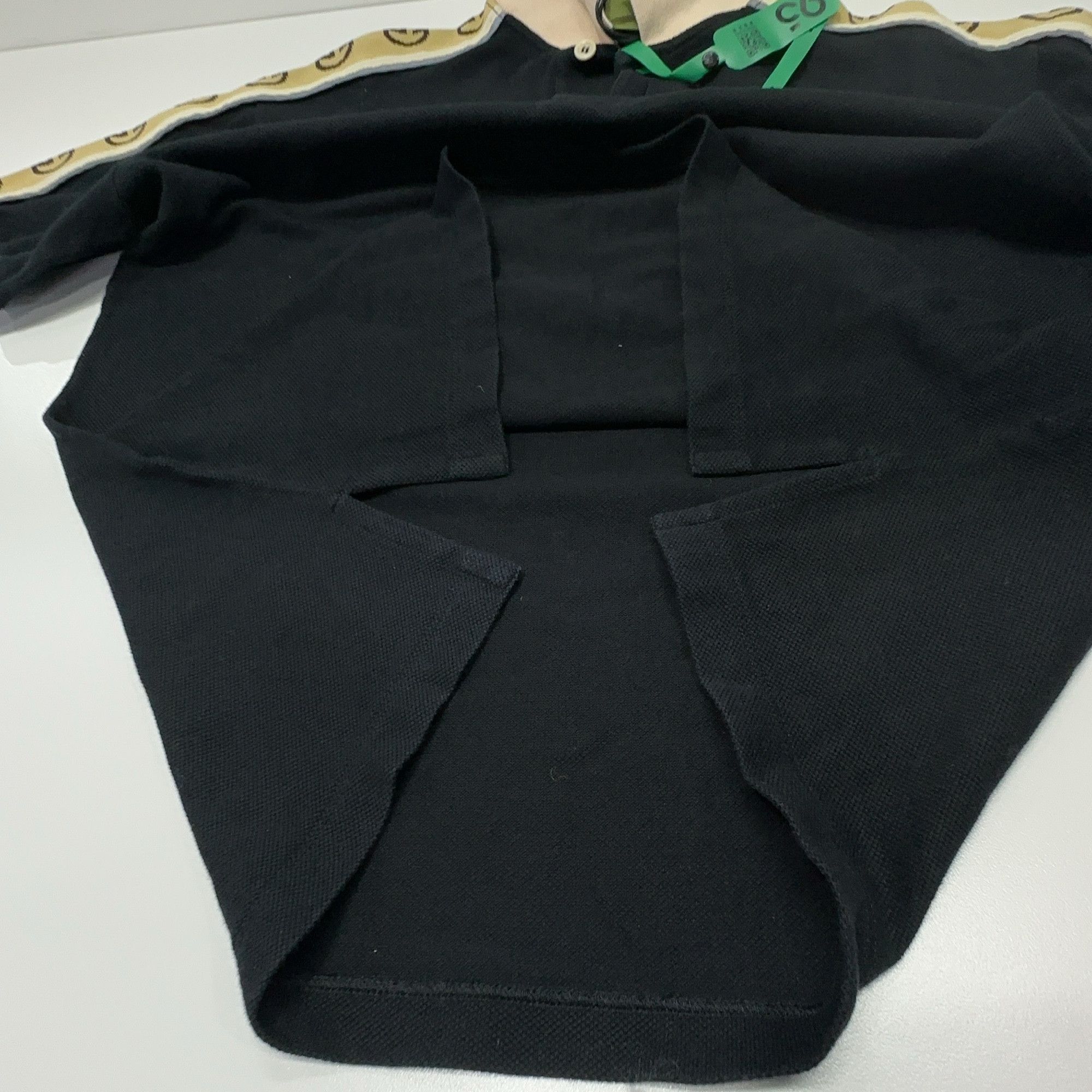 Gucci Gucci GG Logo Tape Polo Shirt Size L Size US L / EU 52-54 / 3 - 12 Thumbnail