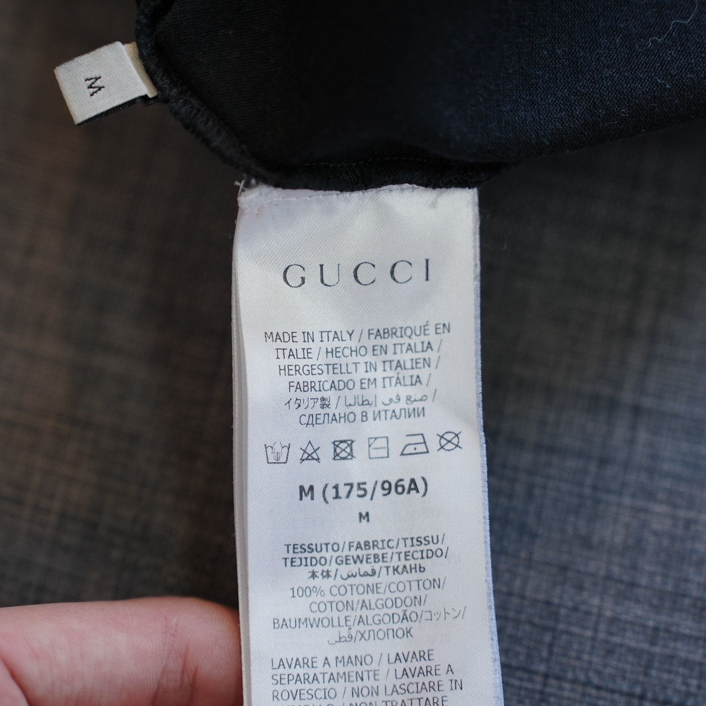 Gucci Gucci Blade Graphic T-Shirt Size M Size US M / EU 48-50 / 2 - 6 Thumbnail