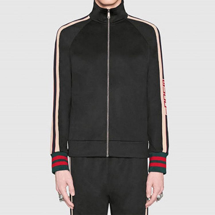 Gucci Gucci Technical Jersey Track Jacket Size L Size US L / EU 52-54 / 3 - 7 Thumbnail