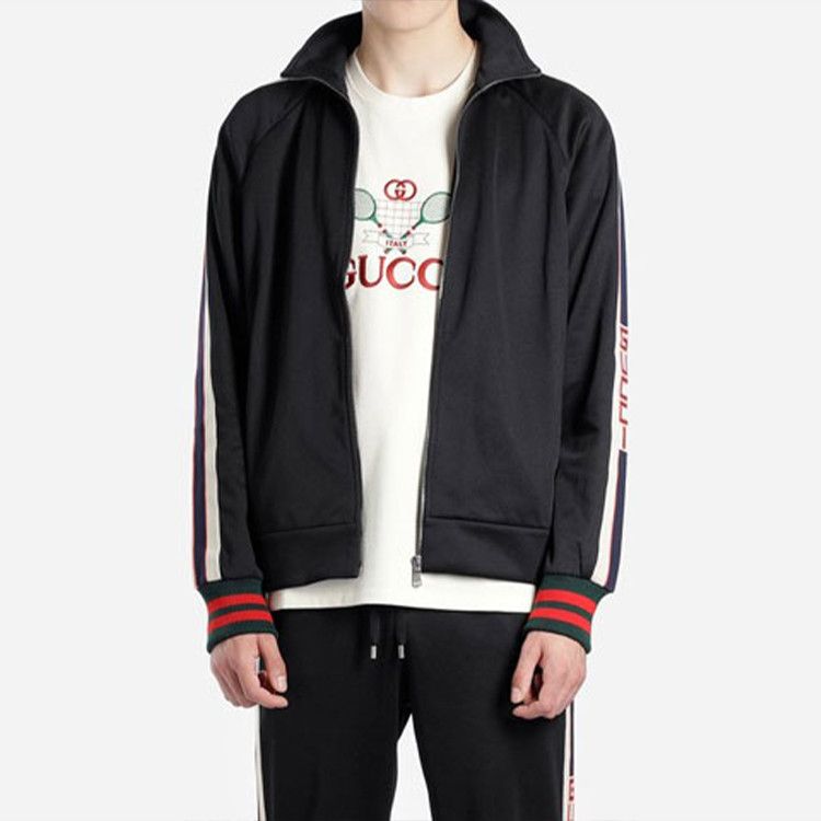 Gucci Gucci Technical Jersey Track Jacket Size L Size US L / EU 52-54 / 3 - 10 Thumbnail