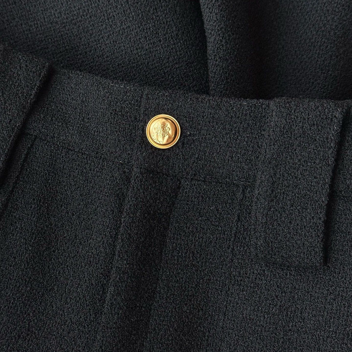 Gucci Gucci Pleated Wool Blend Pants Size 42 Size 28" / US 6 / IT 42 - 8 Thumbnail