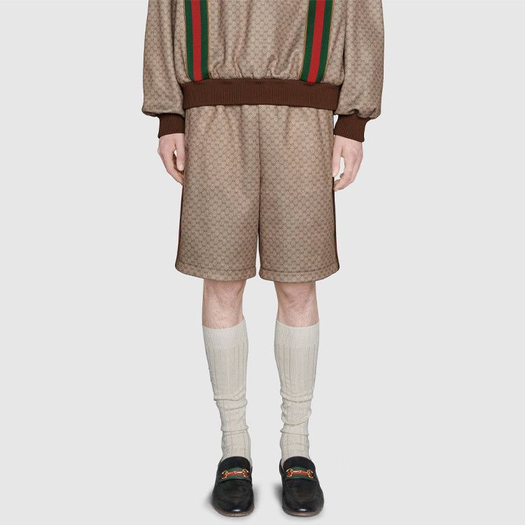 Gucci Gucci GG Logo Web Stripe Shorts Size 28 Size US 28 / EU 44 - 11 Thumbnail