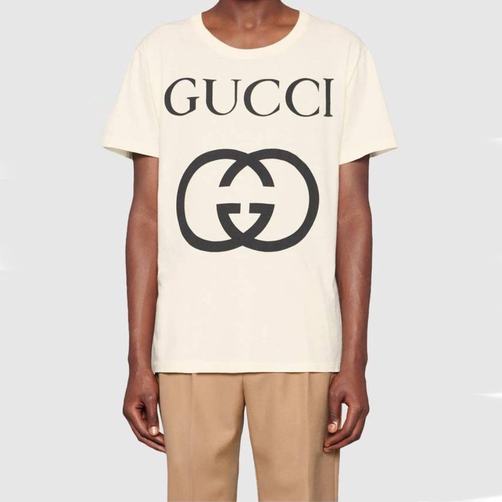 Gucci Gucci Interlocking G Logo T-Shirt Size M Size US M / EU 48-50 / 2 - 15 Thumbnail
