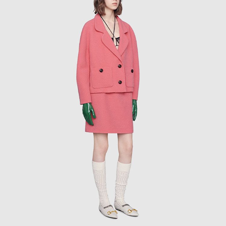 Gucci Gucci Wool Mini Skirt Size 38 Size 26" / US 2 / IT 38 - 8 Thumbnail