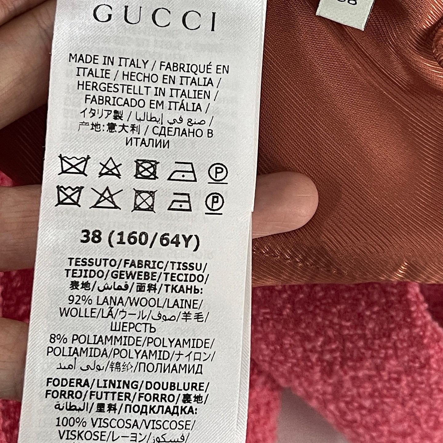 Gucci Gucci Wool Mini Skirt Size 38 Size 26" / US 2 / IT 38 - 4 Thumbnail