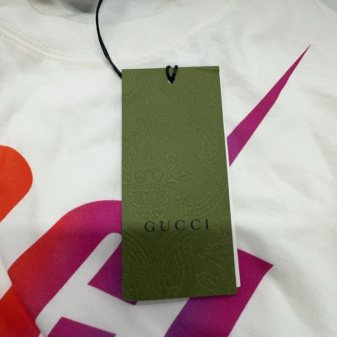 Gucci Gucci Rainbow Blade Logo T-Shirt Size S Size US S / EU 44-46 / 1 - 5 Thumbnail