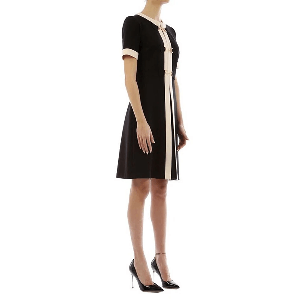 Gucci Gucci Horsebit Trim Midi Dress Size L Size L / US 10 / IT 46 - 11 Thumbnail