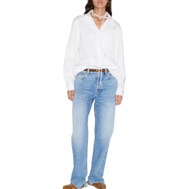 Gucci Gucci Embroidered Logo Button Up Shirt Size 36 Size XS / US 0-2 / IT 36-38 - 10 Thumbnail