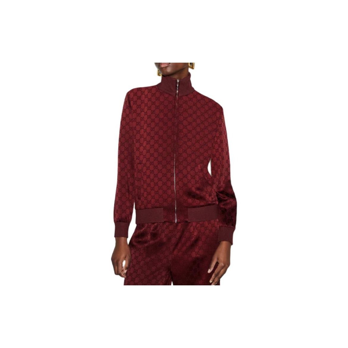 Gucci Gucci GG Monogram Zip-Up Jacket Size S Size S / US 4 / IT 40 - 8 Thumbnail