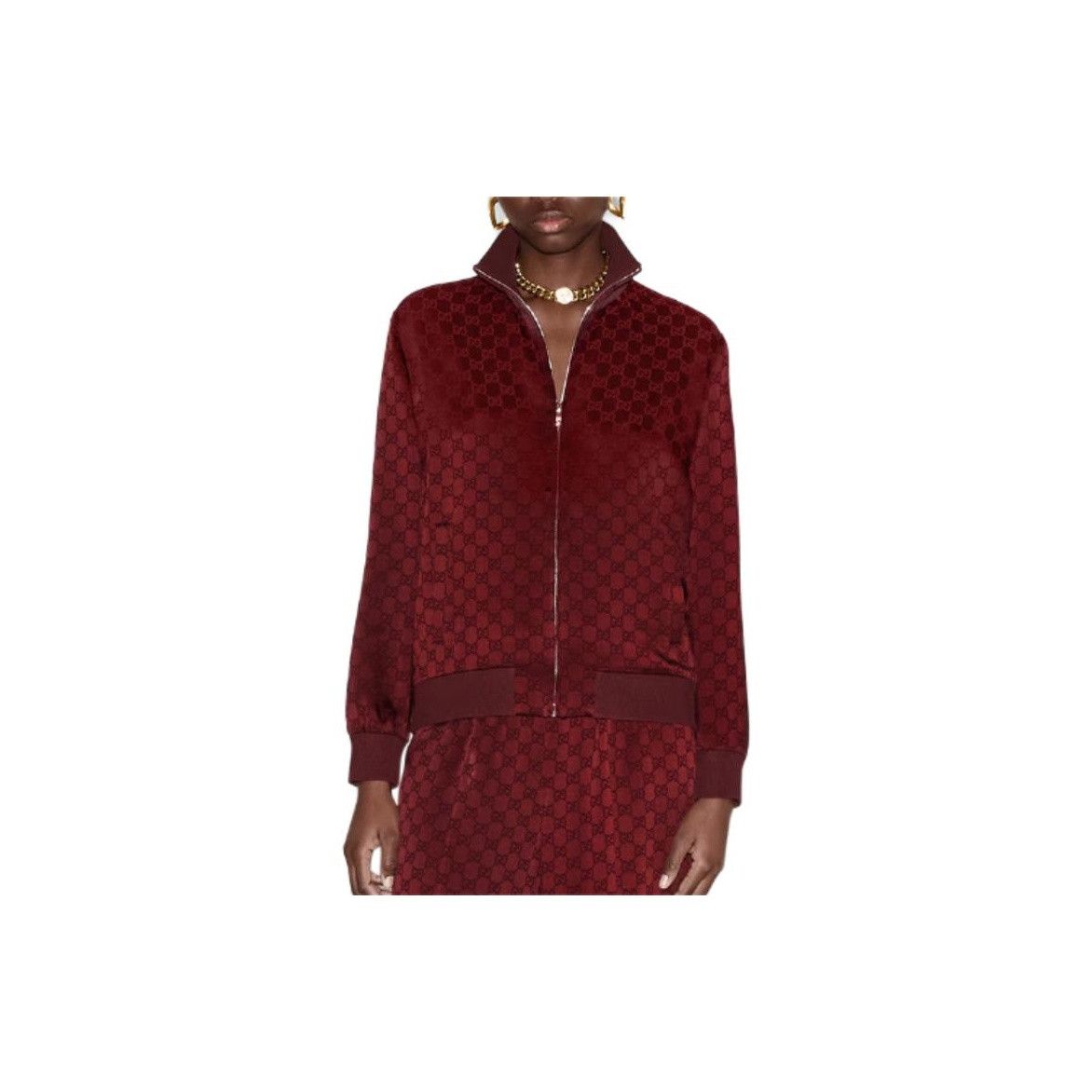 Gucci Gucci GG Monogram Zip-Up Jacket Size S Size S / US 4 / IT 40 - 7 Thumbnail