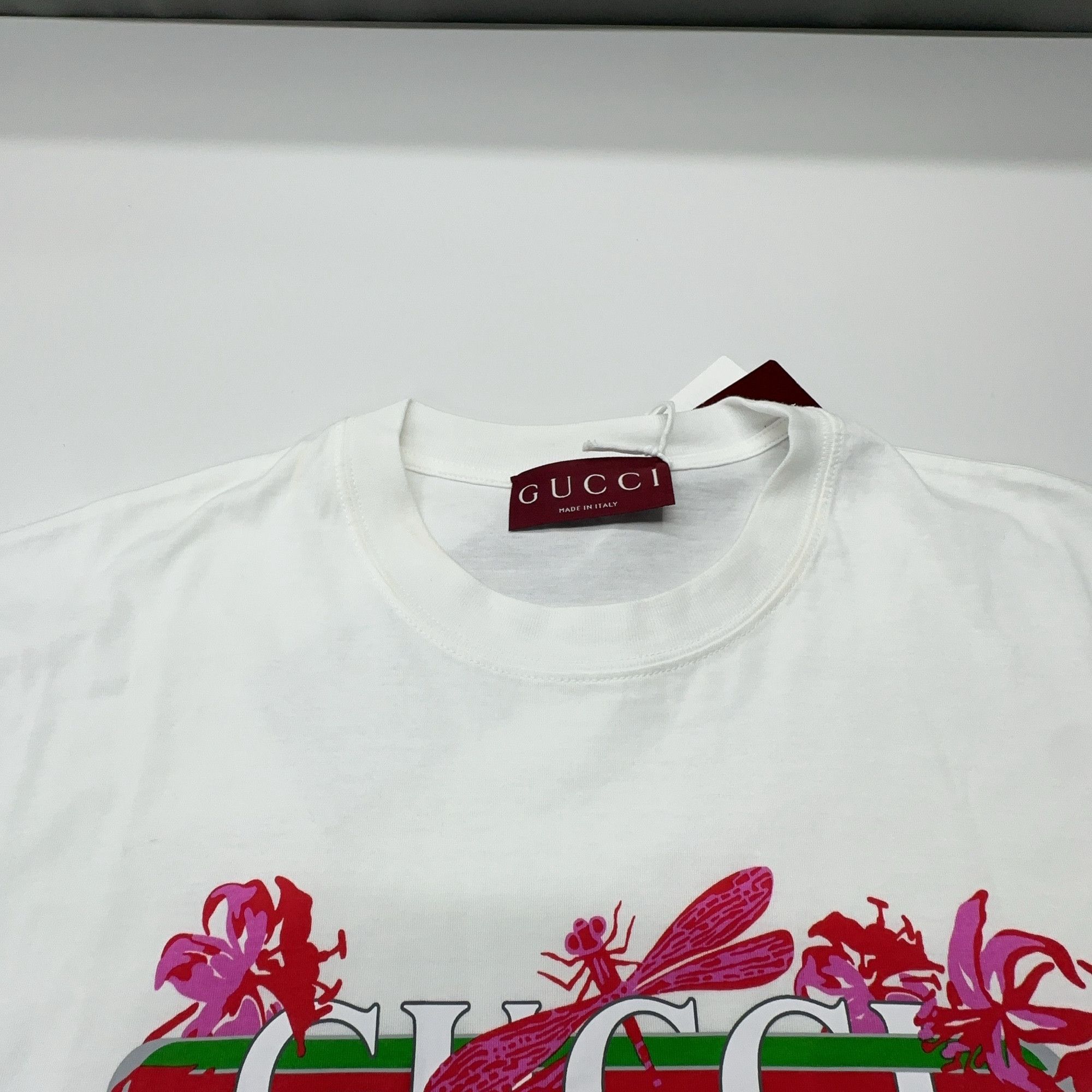 Gucci Gucci Floral Logo Print T-Shirt Size S Size S / US 4 / IT 40 - 8 Thumbnail