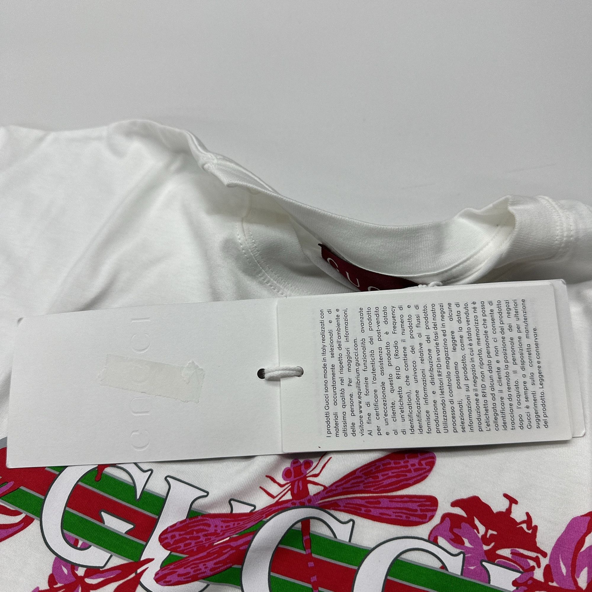 Gucci Gucci Floral Logo Print T-Shirt Size S Size S / US 4 / IT 40 - 7 Thumbnail
