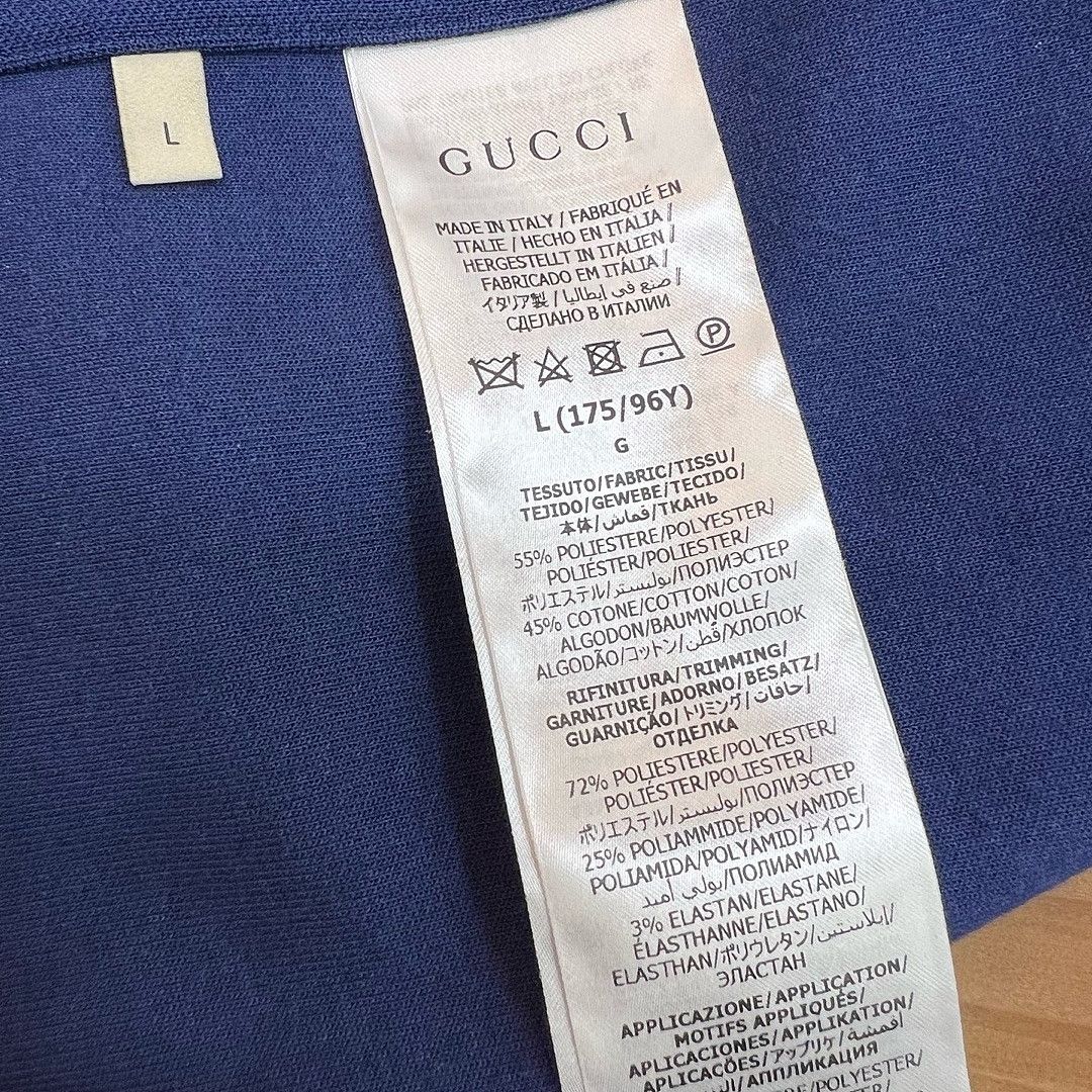 Gucci Gucci Logo Zip-Up Jacket Size L Size L / US 10 / IT 46 - 4 Thumbnail