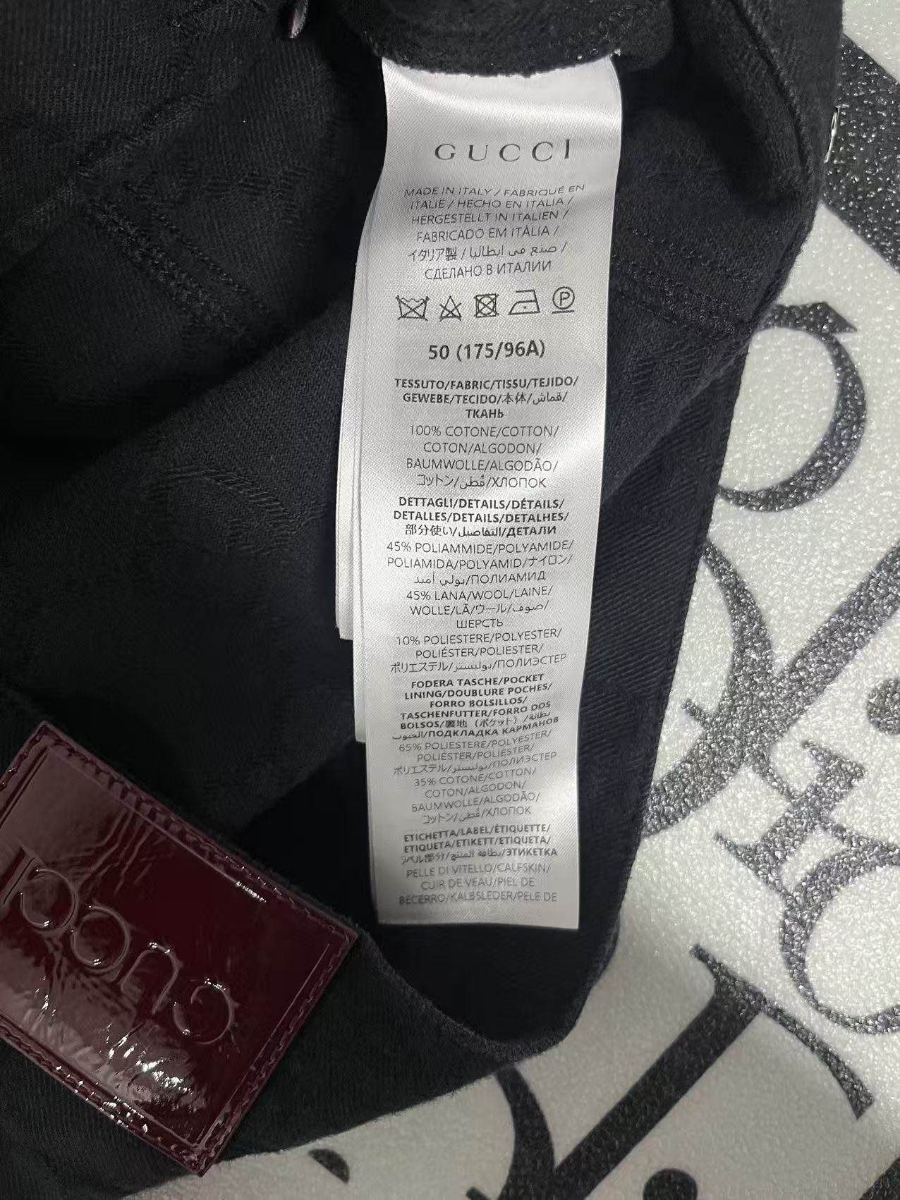 Gucci Gucci GG Monogram Denim Jacket Size 50 Size US M / EU 48-50 / 2 - 4 Thumbnail