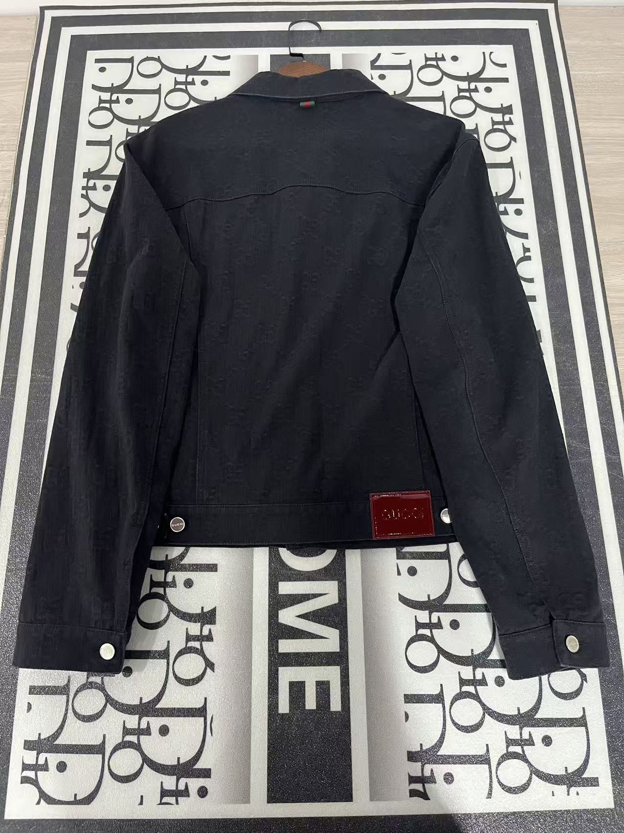 Gucci Gucci GG Monogram Denim Jacket Size 50 Size US M / EU 48-50 / 2 - 2 Thumbnail